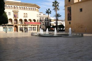 Plaza de la iglesia huercal overa