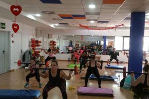 Realizando actividades centro deportivo H2O