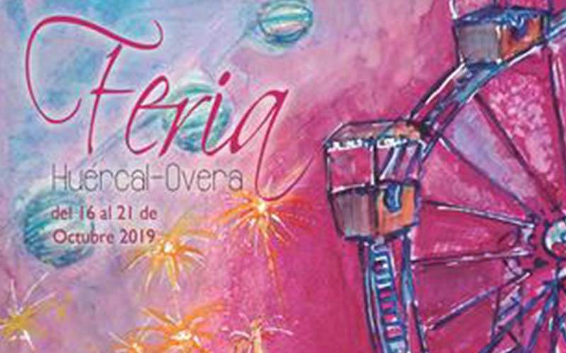 cartel feria huercal overa 2019